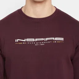 Duke Dark Purple Full Sleeves Sweatshirt image 4