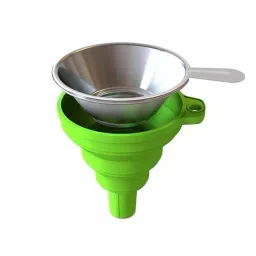 elegoo Protomont 3D Printer Accessories Silicone Collapsible Funnel with Stainless Steel Resin Filter Cup for SLA DLP LCD (Pack of 2 ), PR_82 image 3