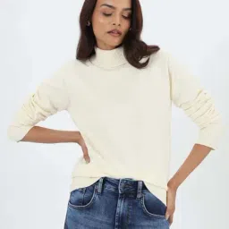 Femmella Beige Regular Fit Sweater-picture-43