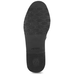 Metro Men's Black Casual Sandals image 4
