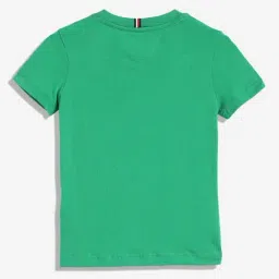 Tommy Hilfiger Radiant Green Logo Regular Fit T-Shirt image 2