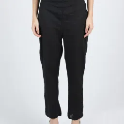 Banana Labs Black Monochrome Edit Cotton Essentials Pant image 1