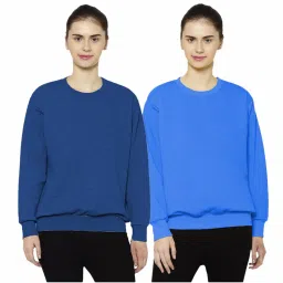 Vimal Jonney Blue Round Neck Pullover - Pack of 2 image 1