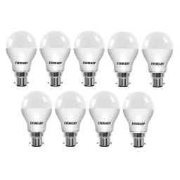 Eveready B22D 7W LED Bulb - Pack of 9 (EVERDY-026, White) image 1