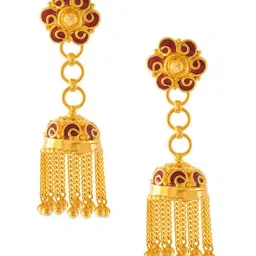 P.C. Chandra Jewellers 22k Gold Earrings for Women-image-87