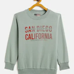 Duke Kids Sage Green Graphic Print Full Sleeves Sweatshirt-picture-33