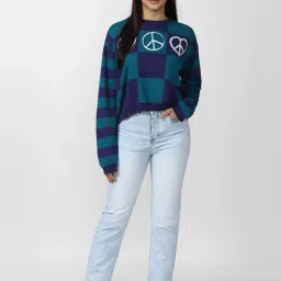 Forever 21 Blue Regular Fit Jeans image 4
