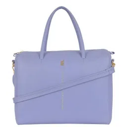Baggit Purple Solid Medium Bowler Bag image 1