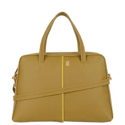 Baggit Green Solid Medium Handbag image 1