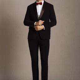 Louis Philippe Slim-Fit Single-Breasted Two-Piece Suit image 5