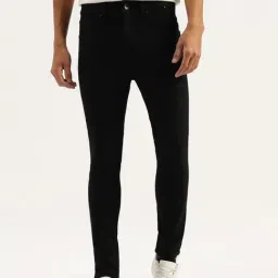 United Colors of Benetton Black Solid Jeans-image-26