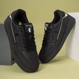 Red Tape Men's Black Casual Sneakers image 1