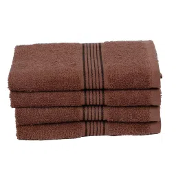 Bianca D'ross Brown 100% Cotton 380 GSM Hand Towels - Set of 4 image 2