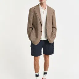 Gant Fashion Cream Regular Fit Solid Shirt image 3