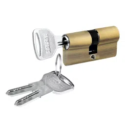 Dorset CL 400 PT 60 mm Antique Brass Finish Euro Profile Pin Cylinder Lock-picture-16