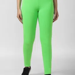 Forever 21 Green Regular Fit Leggings image 1