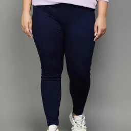 Nexus by Lifestyle Blue Cotton Mid Rise Jeans image 1