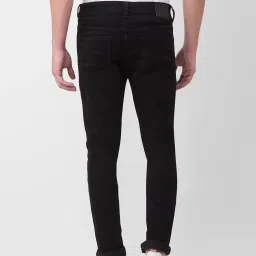 Spykar Black Super Slim Fit Low Rise Jeans image 2