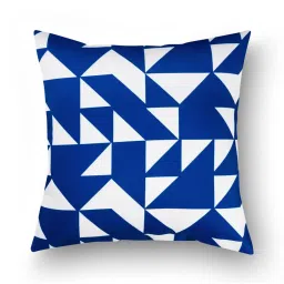 SEJ by Nisha Gupta Blue Cushion Covers - Set of 1 image 2
