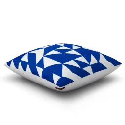 SEJ by Nisha Gupta Blue Cushion Covers - Set of 1 image 3