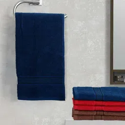 Bianca D'ross Multicolor 100% Cotton 380 GSM Hand Towels - Set of 6 image 1