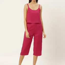 DODO & MOA Pink Jumpsuit image 1