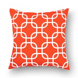 SEJ by Nisha Gupta Orange Cushion Covers - Set of 1 image 2