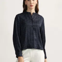 Gant Blue Printed Shirt image 1