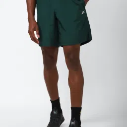 Reebok Green Regular Fit Sports Shorts image 1