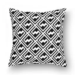 SEJ by Nisha Gupta Black Cushion Covers - Set of 1 image 2