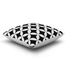 SEJ by Nisha Gupta Black & White Cushion Covers - Set of 1 image 3