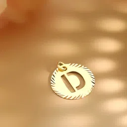 Malabar Gold and Diamonds 18k Gold Floral Unisex Pendant without Chain-picture-16