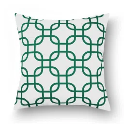 SEJ by Nisha Gupta White & Green Cushion Covers - Set of 2 image 2