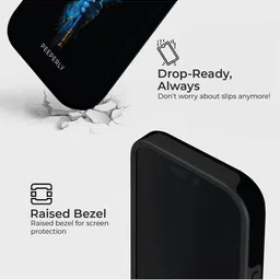 PEEPERLY Unisex iPhone 14 Pro Max Quirky Max Trishul Crystal Impact Resistant Back Case image 5