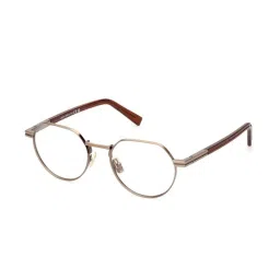 Ermenegildo Zegna EZ5286 51 038 Gold Geometric Eye Frames for Men image 1