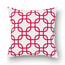 SEJ by Nisha Gupta Pink & White Cushion Covers - Set of 3 image 4