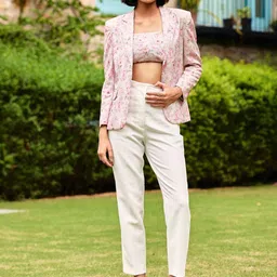 KIZI Printed SingleBreasted Blazer-picture-22