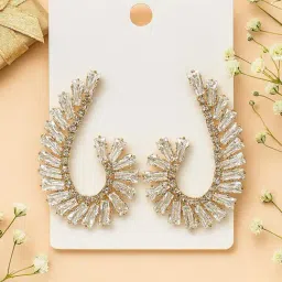 Karatcart Gold-Tone Plated Earrings for Women-picture-19