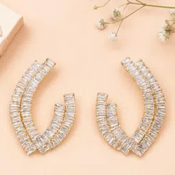 Karatcart Gold-Tone Plated Earrings for Women-picture-41