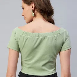 Carlton London Green Top image 2