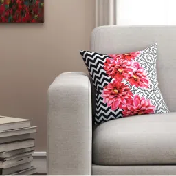 SEJ by Nisha Gupta Multicolor Cushion Covers - Set of 1 image 1