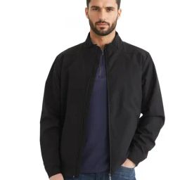 Rare Rabbit Black Relaxed Fit Typography Jacket-picture-48