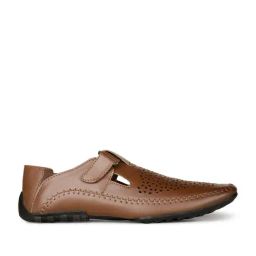 Bata Men's Brown Casual Sandals-picture-30