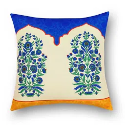 SEJ by Nisha Gupta Multicolor Cushion Covers - Set of 3 image 3
