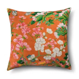 SEJ by Nisha Gupta Orange Cushion Covers - Set of 2 image 2