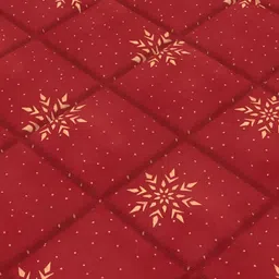 USHA SHRIRAM Maroon Resteria Golden Fibre Tech Orthopedic Quilted Single Size Mattress image 3