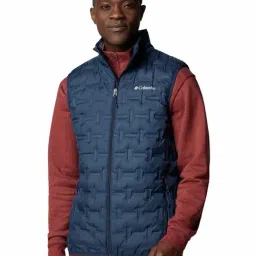 Columbia Collegiate Navy Regular Fit Quilted Sports Jacket-picture-23