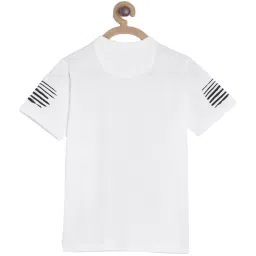 Ladore Kids White Printed T-Shirt image 2