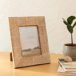House This Kangto Brown & White Wood Photo Frame-picture-13