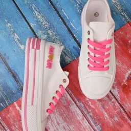 Jove Women's White Casual Sneakers-image-18
